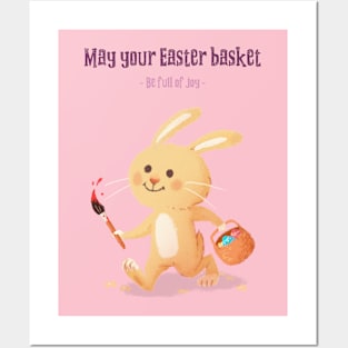 May your Easter basket be full of joy Posters and Art